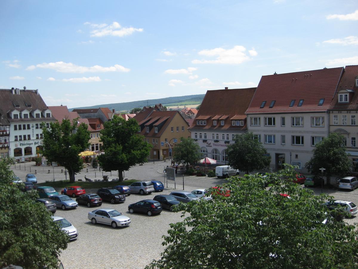 Hotel Garni Anger 5 Bad Frankenhausen/Kyffhäuser Exterior foto